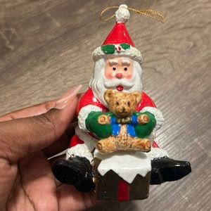 Santa figuring ornament
